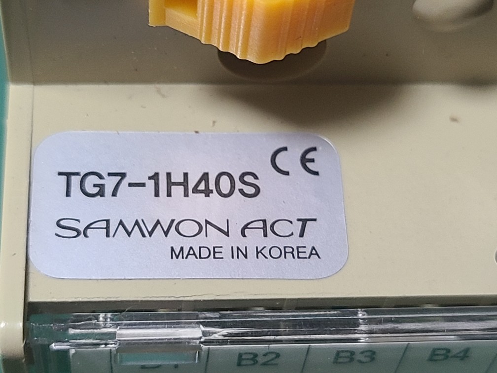 SAMWON TERMINAL TG7-1H40S (중고) 터마놀 단자대