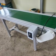 평벨트 콘베어 BELT CONVEYOR L1500*W385(300)*H720mm (중고)