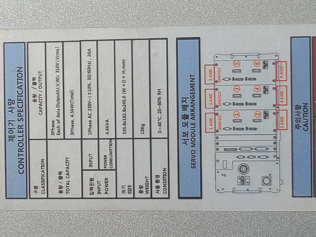 ROBOSTAR N1 CONTROLLER N1-84XXXX-N-C-X-Q-X-G-C1-S01 (중고)