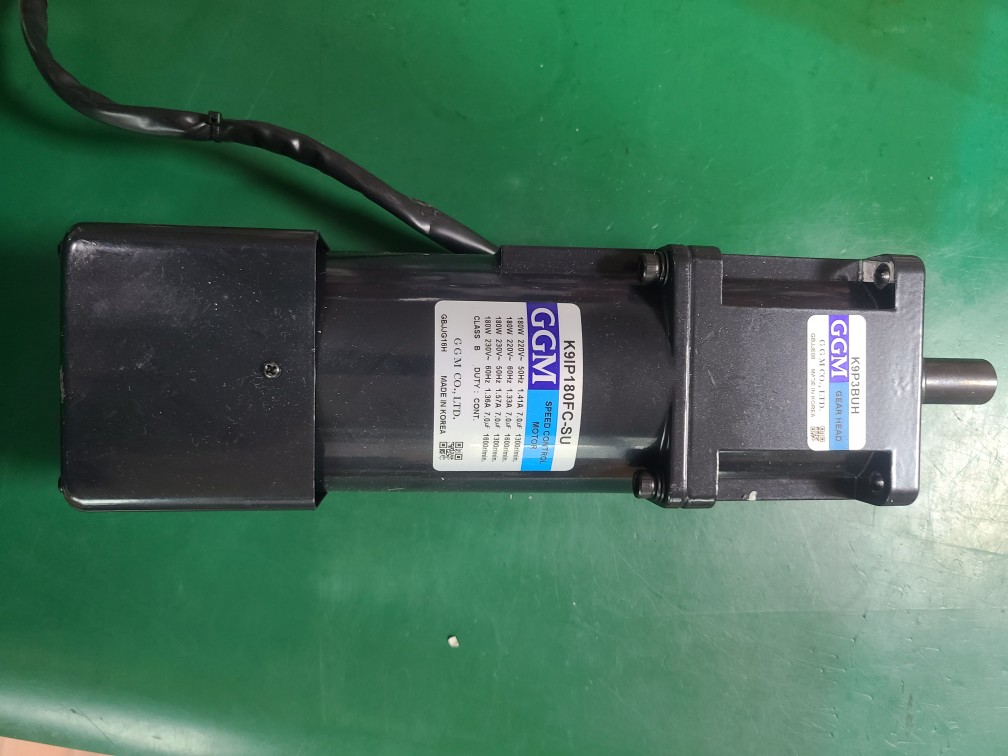 GGM SPEED CONTROL MOTOR K9IP180FC-SU+K9P3BUH (중고) 속도조절모타