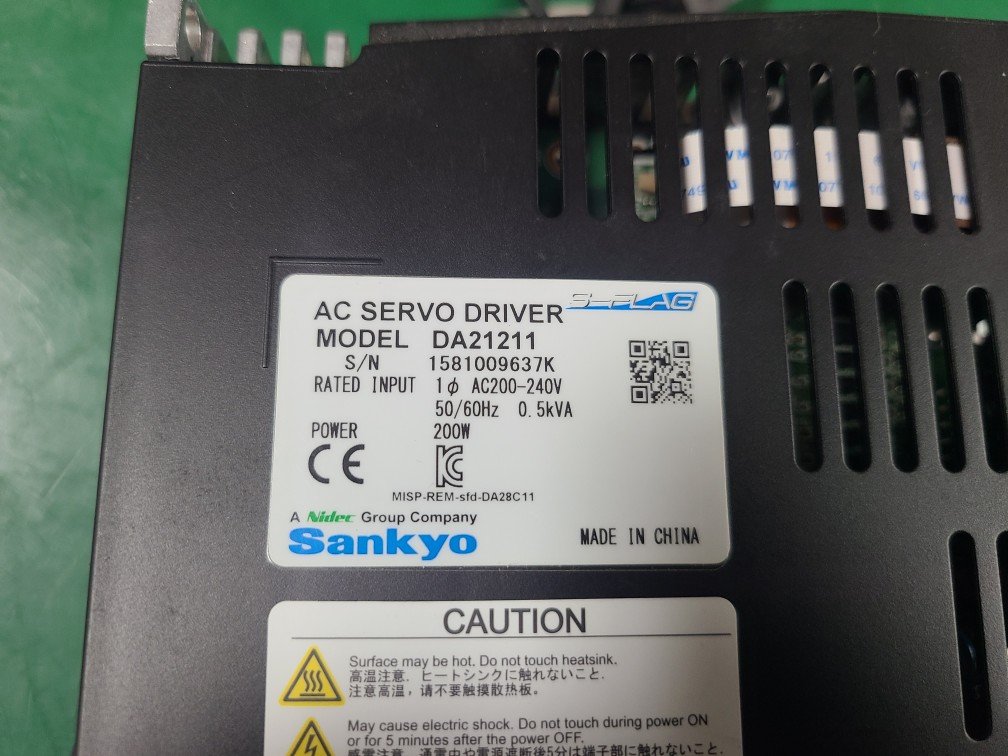 SANKYO SERVO DRIVER DA21211 200W(중고) 서보드라이브