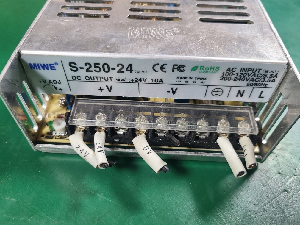 MIWE POWER SUPPLY S-250-24 (중고) 파워서플라이