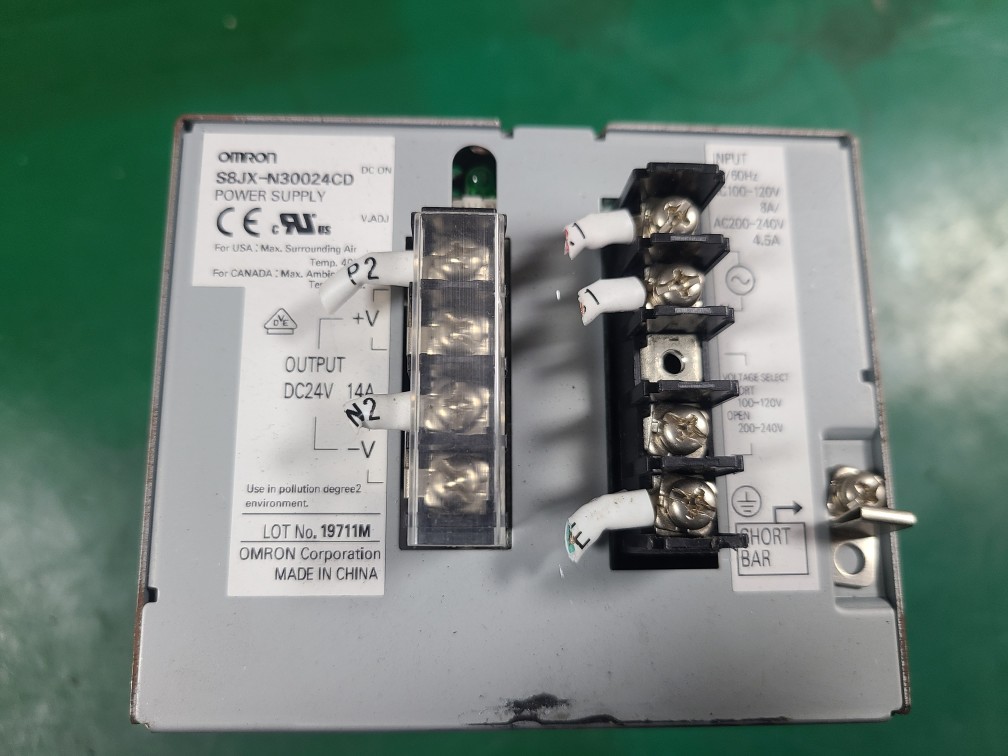 OMRON POWER SUPPLY S8JX-N30024CD (중고) 파워서플라이