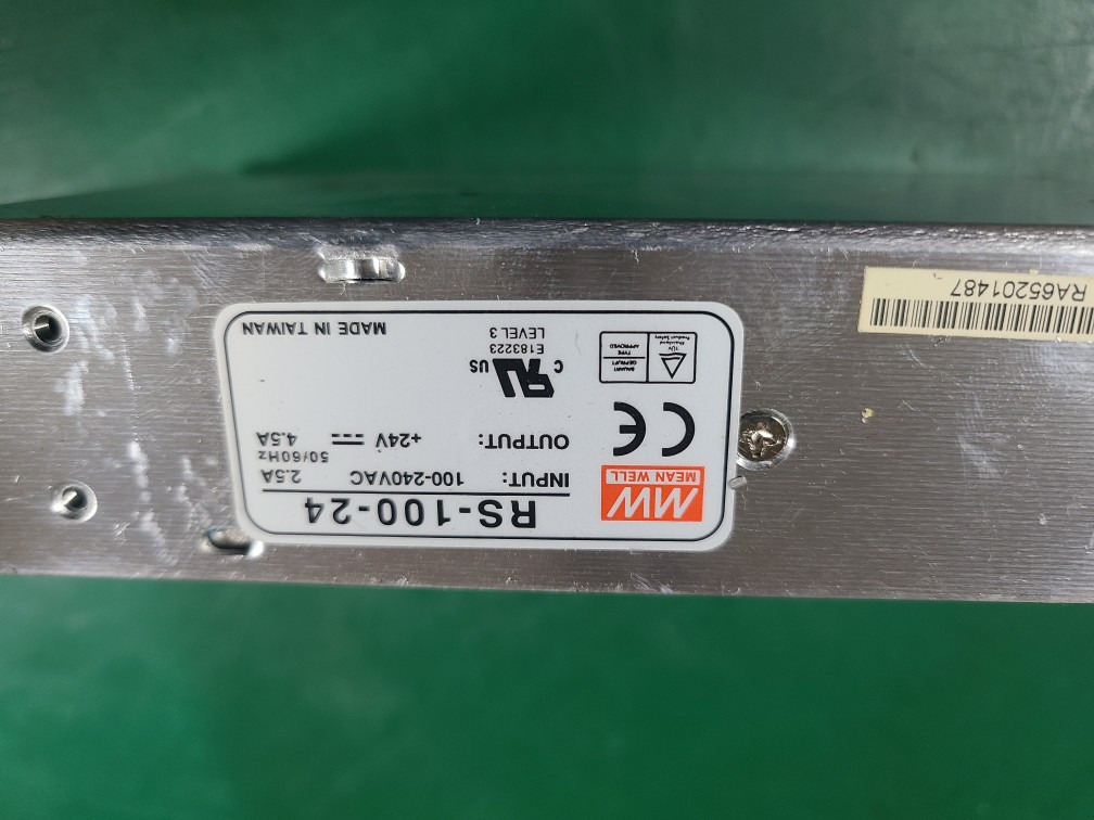 MEAN WELL POWER SUPPLY RS-100-24 (중고) 파워서플라이