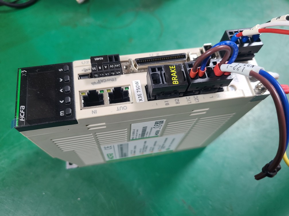 KCFA SERVO DRIVER SV-X3EB075A-A2 750W (중고) 서보 드라이버