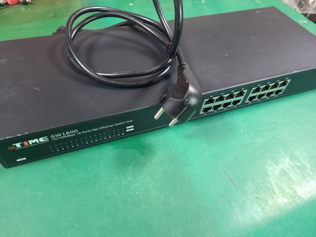 IP TIME ETHERNET SWITCH HUB SW1600 (중고)