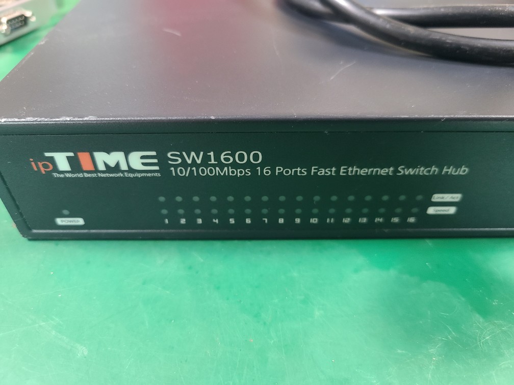 IP TIME ETHERNET SWITCH HUB SW1600 (중고)