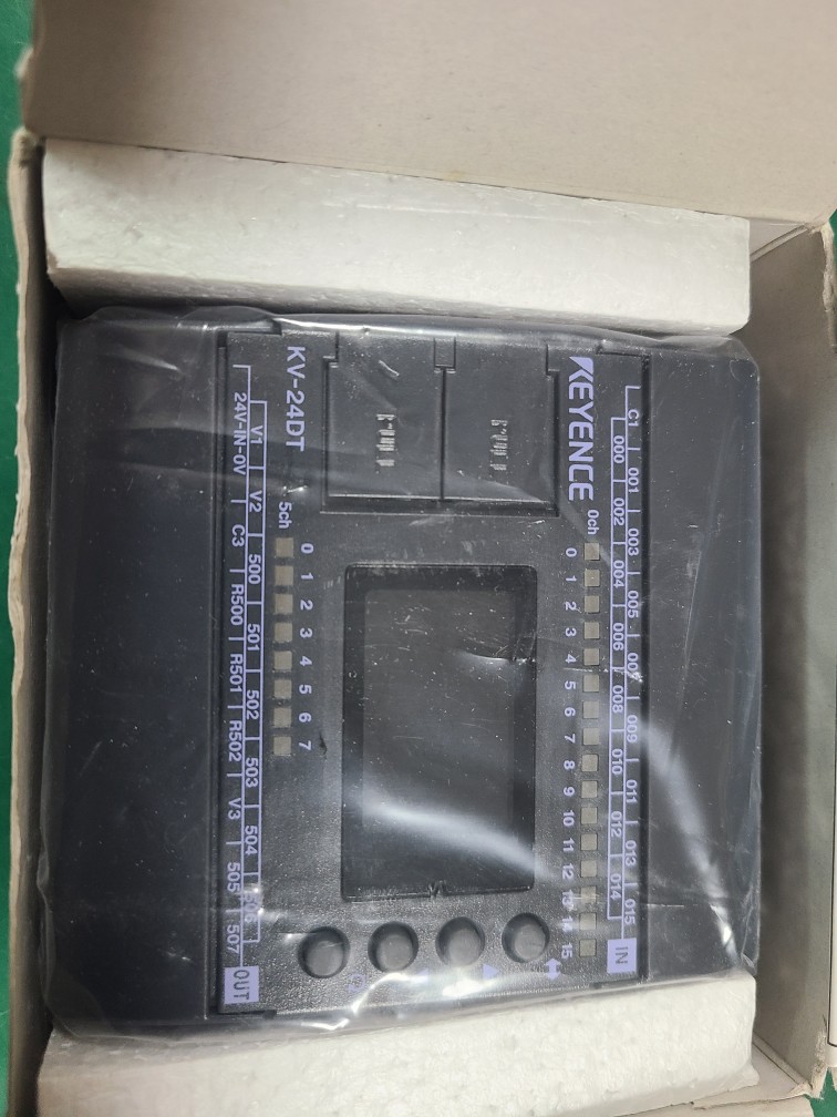 (A급-미사용품) KEYENCE PLC MODULE KV-24DT