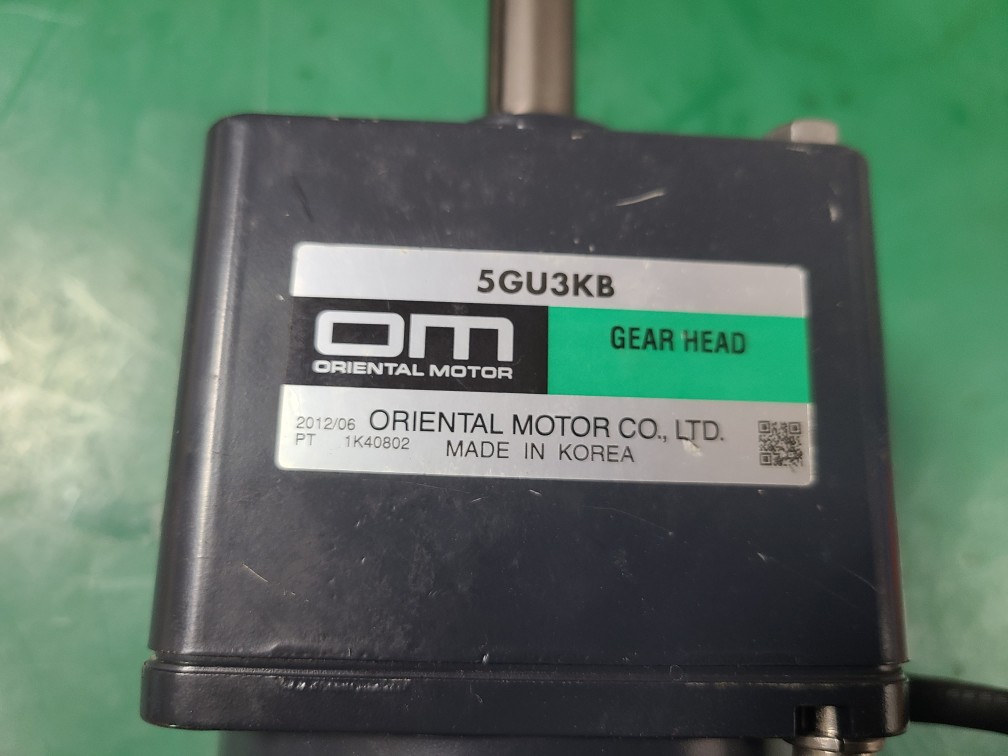 OM INDUCTION MOTOR 5IK60GU-SW +5GU3KB (중고)