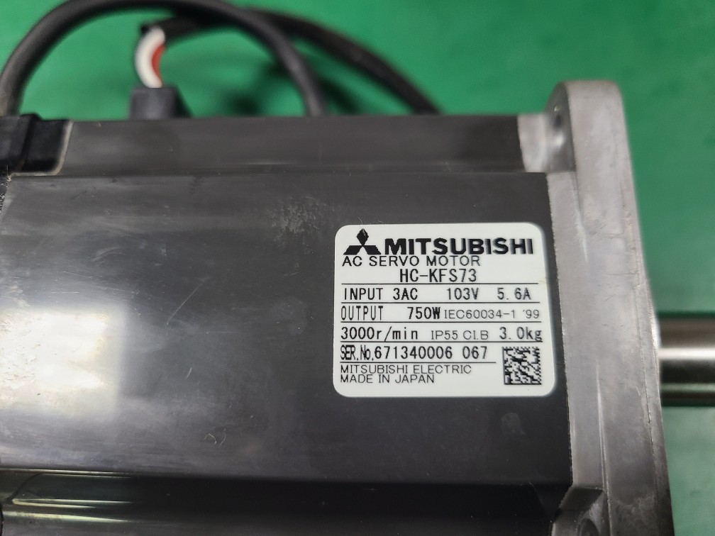 MITSUBISHI SERVO MOTOR HC-KFS73 (중고) 서보모타