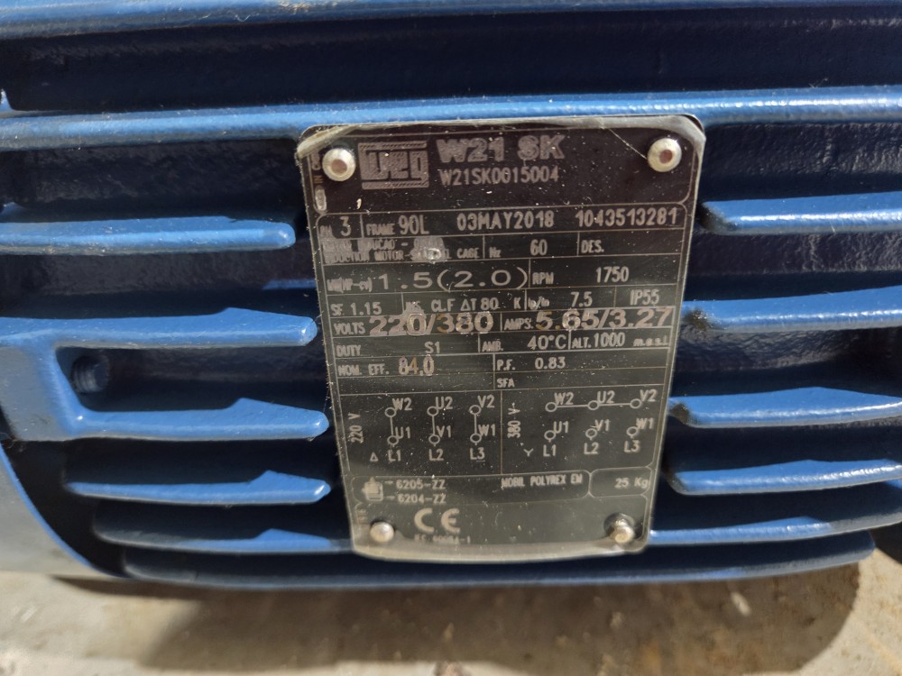 삼상유도전동기 W21SK0015004 (중고)