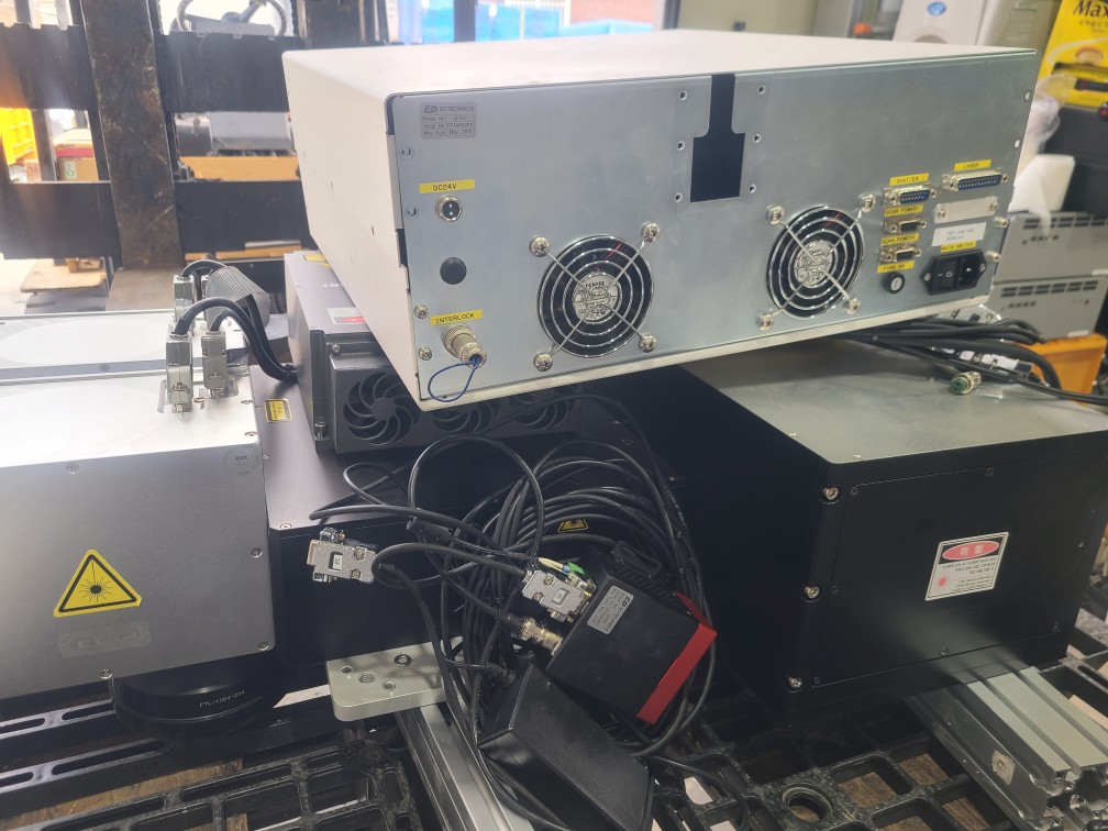 EO TECHNICS LASER MARKER UNIT GF322 (중고)