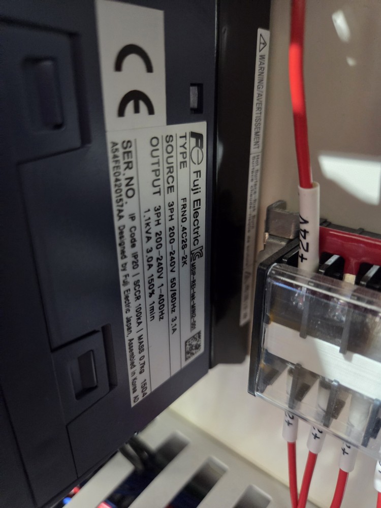 FUJI INVERTER FRNO,4C2S-2K (중고) 후지 인버터