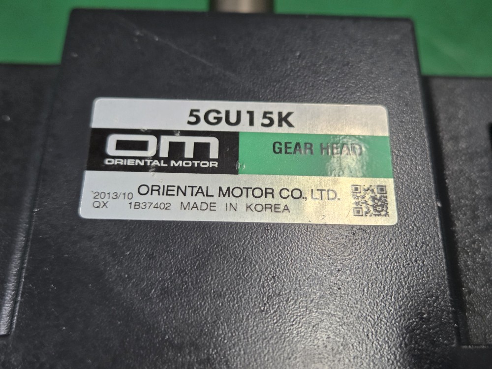 OM GEAR HEAD 5GU15K (중고) 오리엔탈 감속기