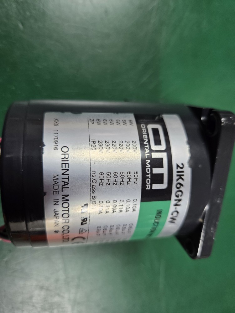 (미사용품) OM INDUCTION MOTOR 2IK6GN-CW  오리엔탈 인덕션모타