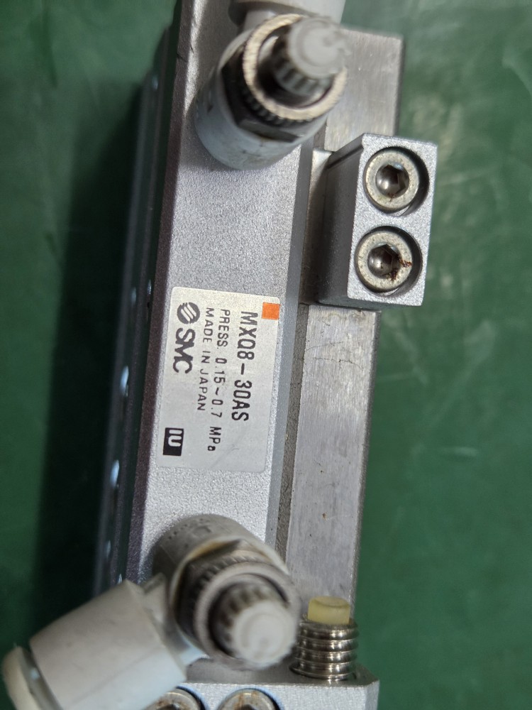 SMC MXQ8-30AS (중고) 슬라이드 실린더