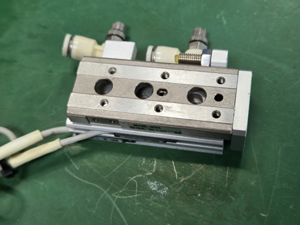 SMC MXQ6L-30AS(중고) 슬라이드 실린더
