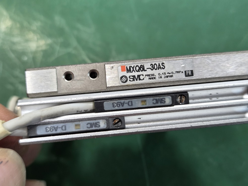 SMC MXQ6L-30AS(중고) 슬라이드 실린더