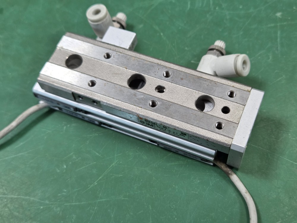 SMC MXQ6L-40(중고) 슬라이드 실린더
