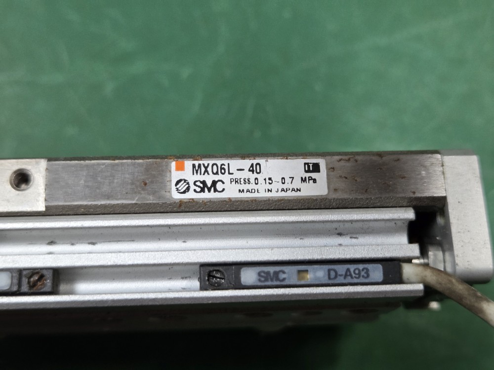 SMC MXQ6L-40(중고) 슬라이드 실린더