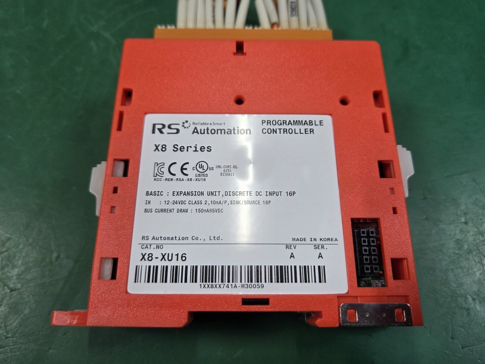 RS AUTOMATION PLC X8-XU16 (중고)
