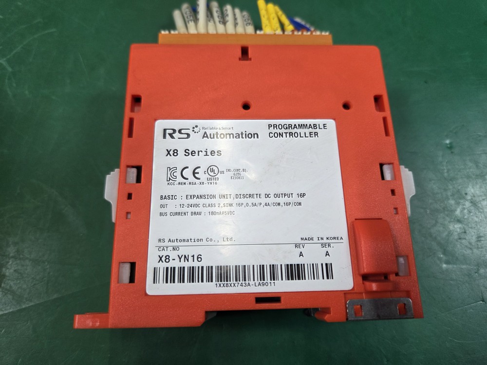 RS AUTOMATION PLC X8-YN16(중고)