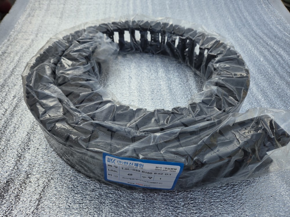 (A급-미사용품)한신체인 CABLE DUCT 1.SL-033-R150-B:52-D:1