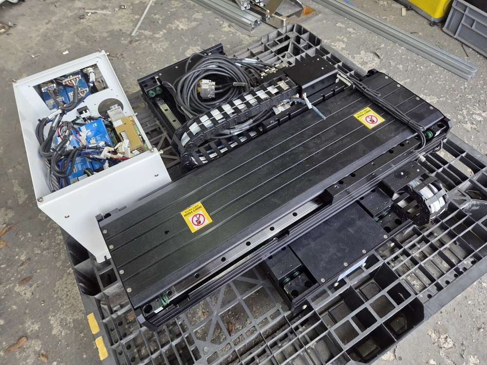 LINEAR ACTUATOR SP260-40-X + SP320C-35-Y 순한 엔지니어링 리니어 엑츄에이터