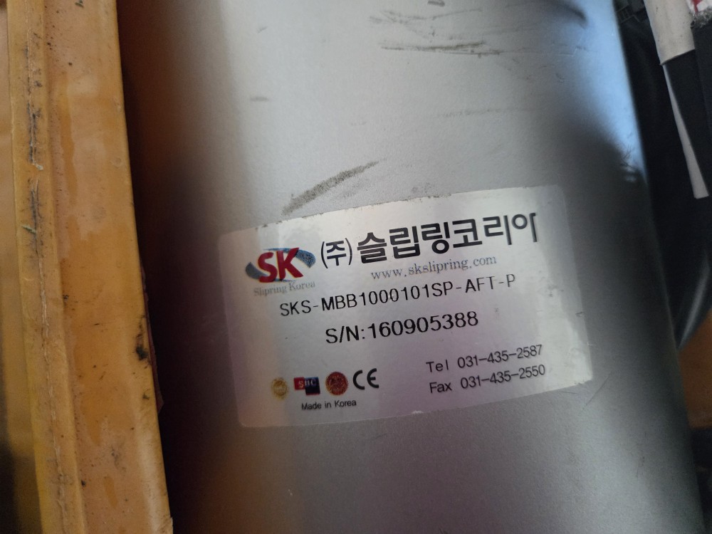 슬립링코리아 SKS-MBB1000101SP-AFT-P (중고)