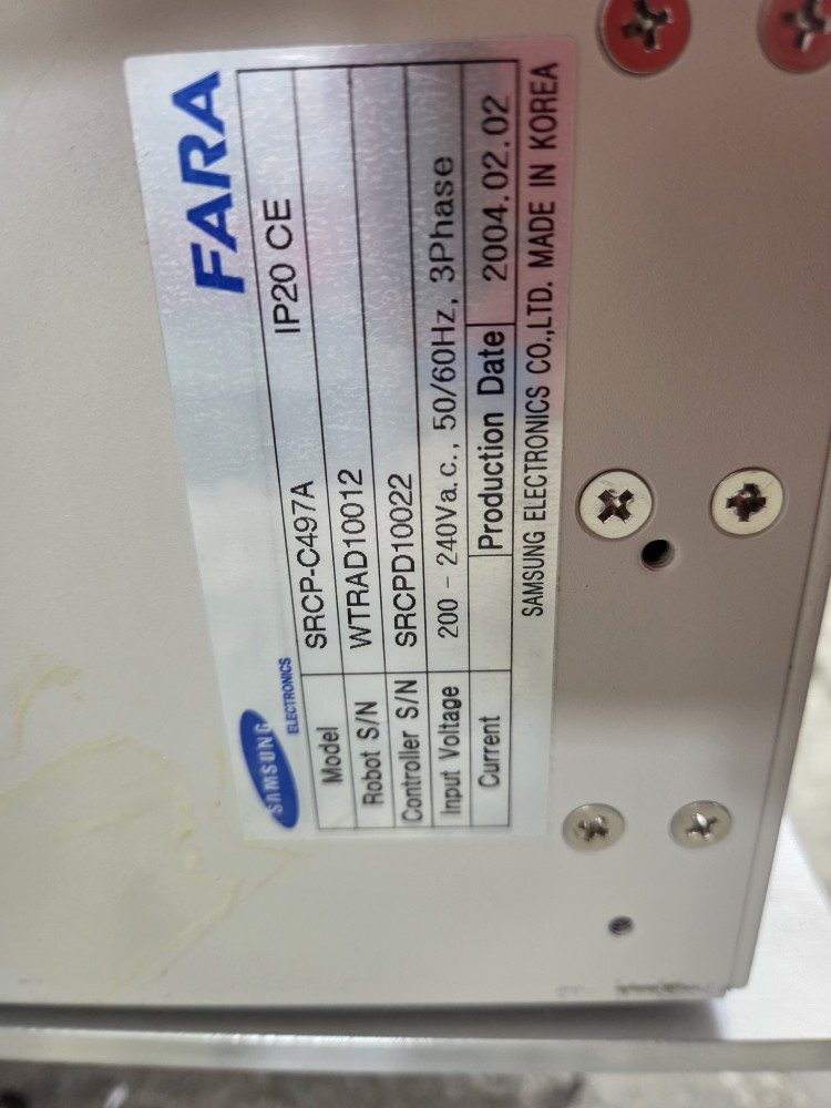 WAFER ROBOT WTR-AS300+SRCP-C497A (중고)
