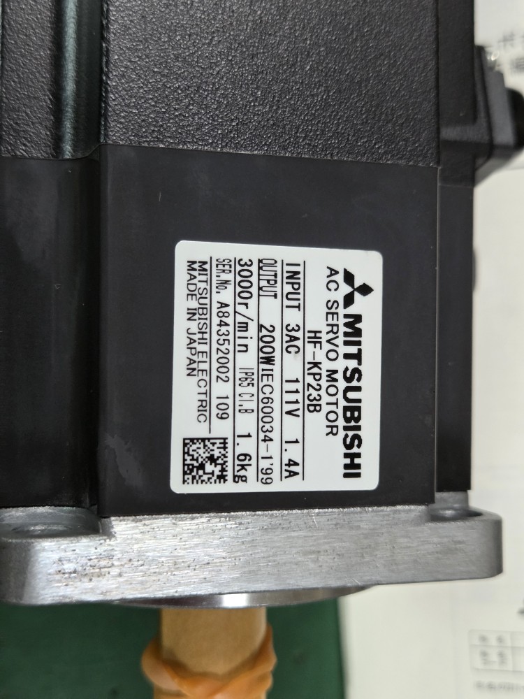 (A급-미사용품) AC SERVO MOTOR HF-KP23B 미쓰비씨 서보모타