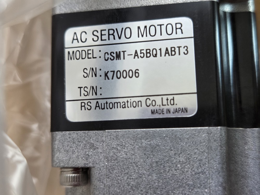 (A급-미사용품) AC SERVO MOTOR CSMT-A5BQ1ABT3 서보모타