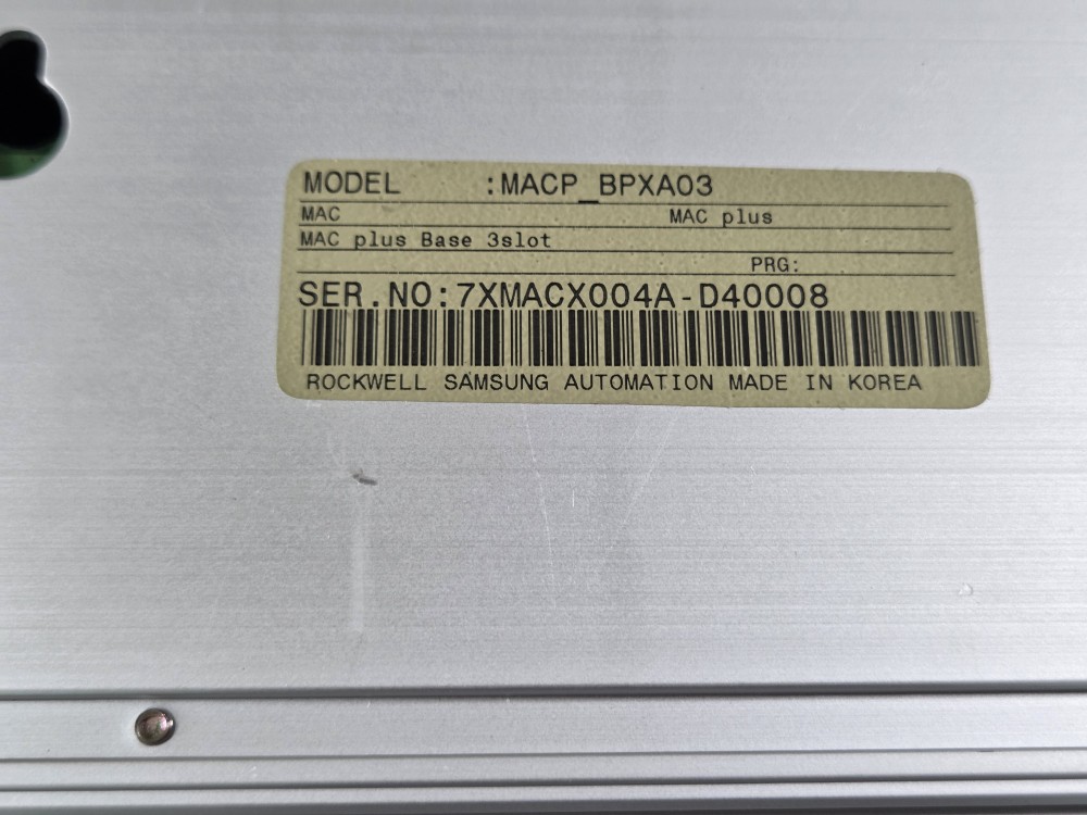 (A급-미사용품) MAC PLUS BASE 3 SLOT MACP-BPXA03