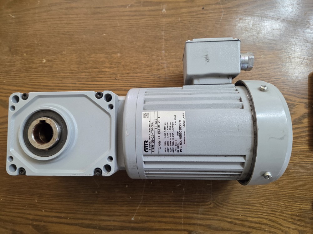 NISSEI 3-PHASE INDUCTION MOTOR F3SM-25-25-T040WA (중고) 닛세이 인덕션모타