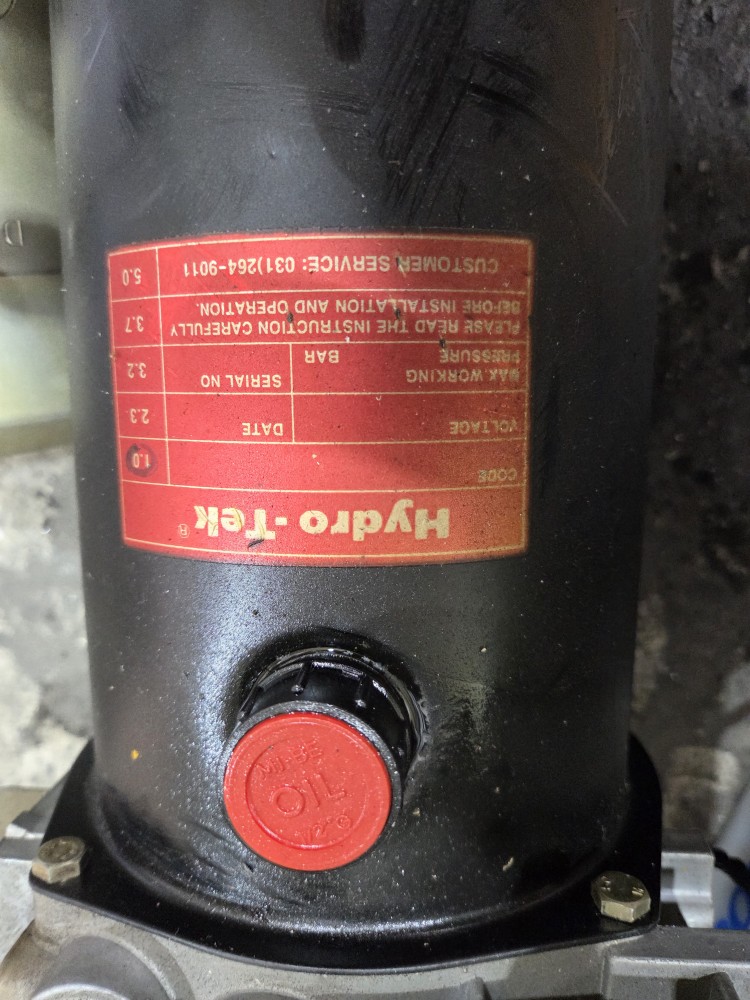 HYDRO-TEK 유압펌프모타 99150010-12V-1.5KW (중고)