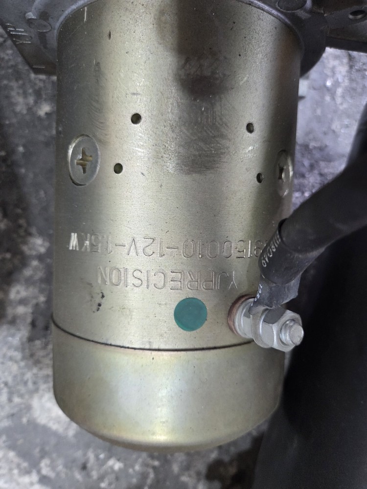 HYDRO-TEK 유압펌프모타 99150010-12V-1.5KW (중고)