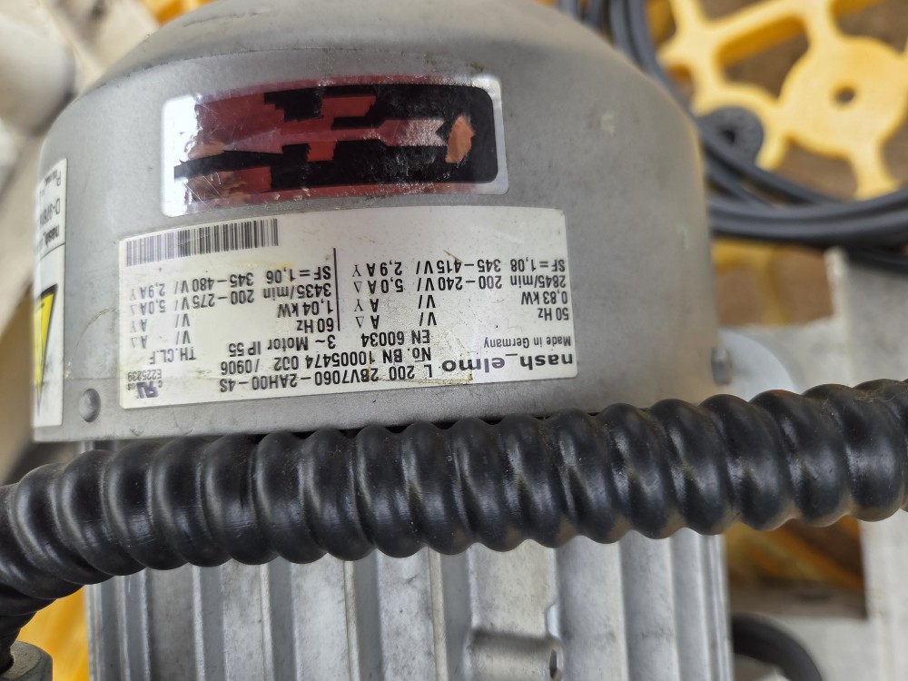 NASH-ELMO MOTOR L 200 2BV7060-2AH00-4S (중고)