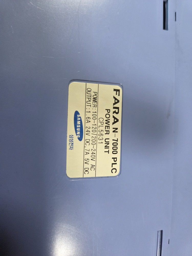FARA N-7000 PLC POWER UNIT CPL5631 (중고)