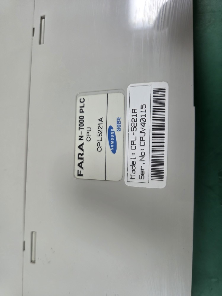 FARA N-7000 PLC CPU CPL5221A (중고)