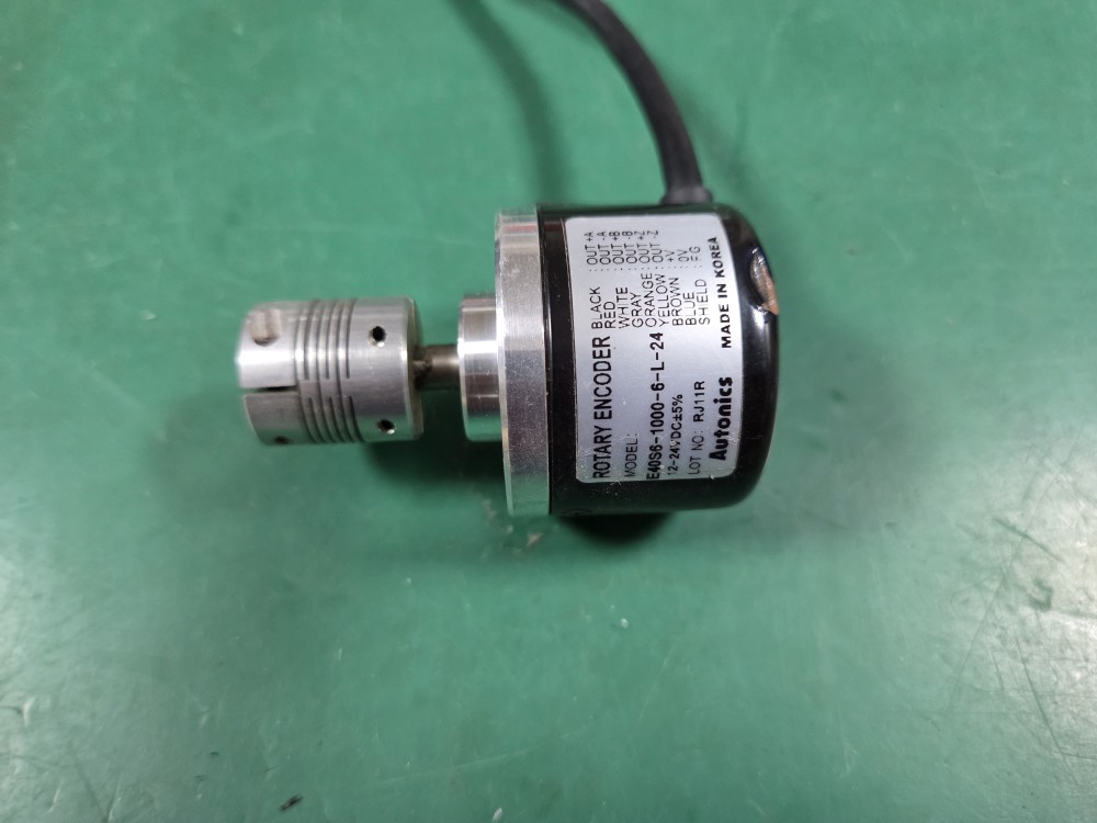 AUTONICS ROTARY ENCODER E40S6-1000-6-L-24 (중고) 로터리 엔코더