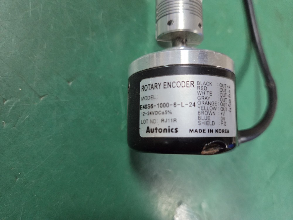 AUTONICS ROTARY ENCODER E40S6-1000-6-L-24 (중고) 로터리 엔코더