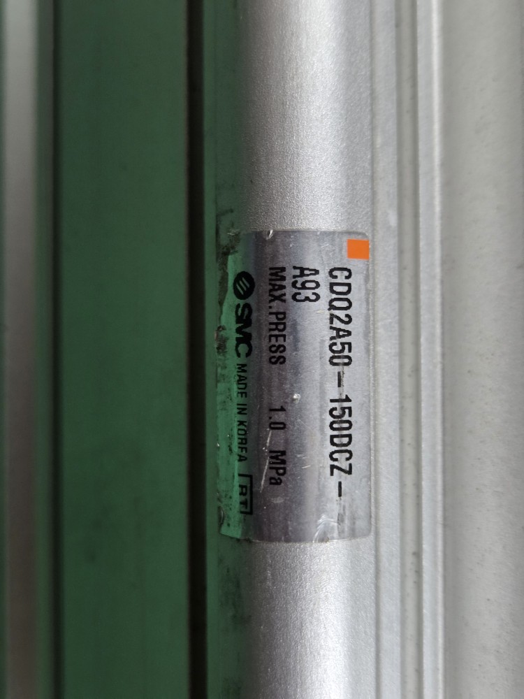 SMC CYLINDER CDQ2A50-150DCZ (중고)  박형실린더