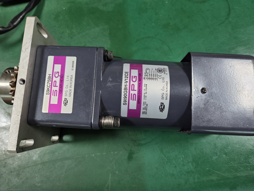 SPG SPEED CONTROL MOTOR S9I90GBH-V12CE+S9KC75BH(중고)