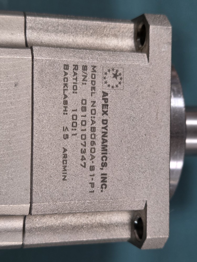 APEX SERVO MOTOR 감속기 AB060A-S1-P1(100:1) 중고 서보모타감속기