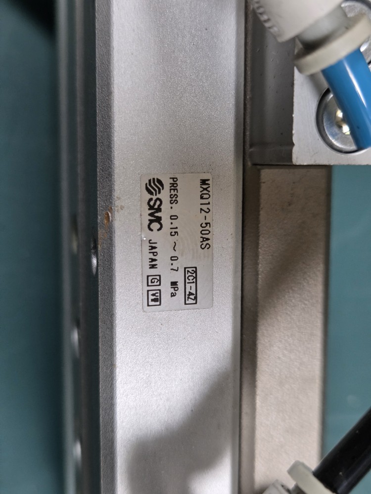 SMC SLIDE CYLINDER MXQ12-50AS (중고) 슬라이드 실린더