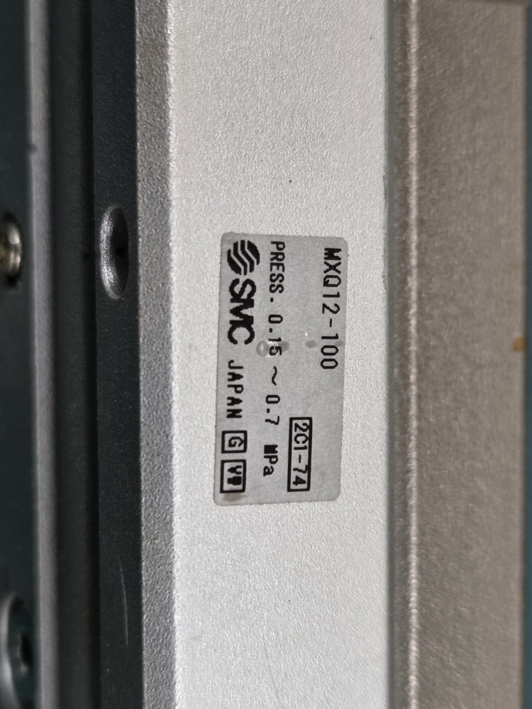 SMC SLIDE CYLINDER MXQ12-100 (중고) 슬라이드 실린더