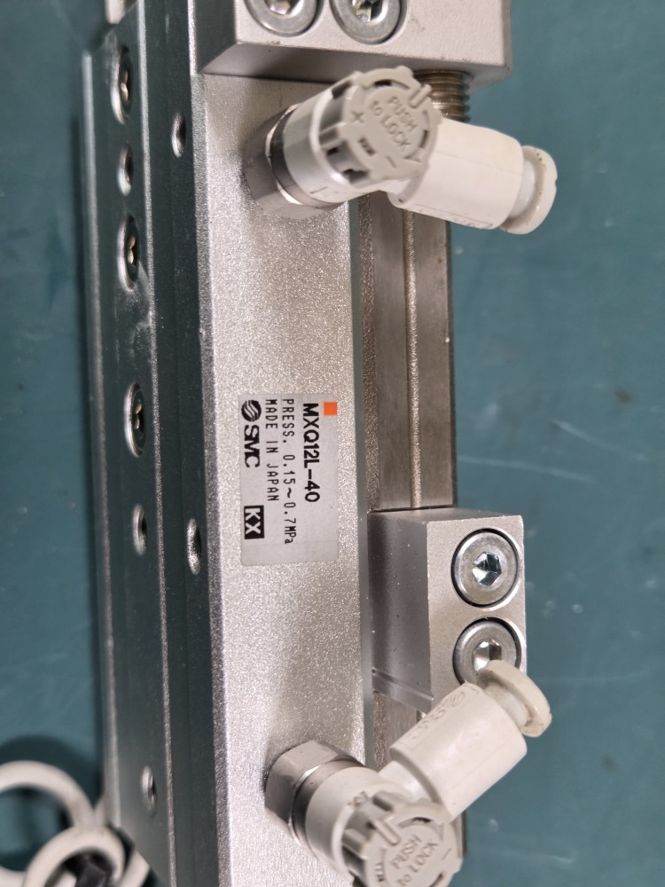 SMC SLIDE CYLINDER MXQ12L-40 (중고) 슬라이드 실린더
