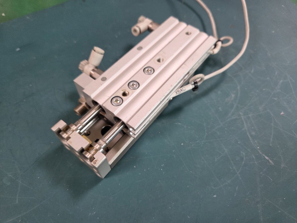 SMC SLIDE CYLINDER MXQ12L-50 (중고) 슬라이드 실린더