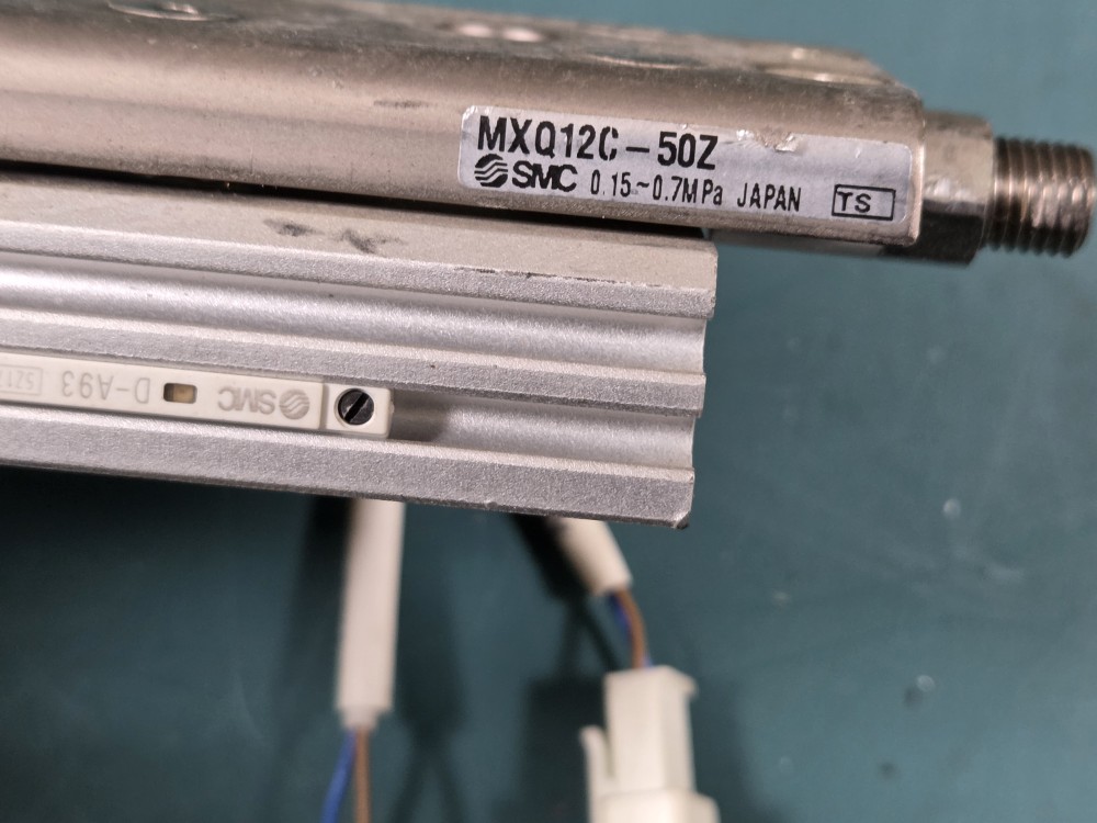 SMC SLIDER CYLINDER MXQ12C-50Z (중고) 슬라이드 실린더