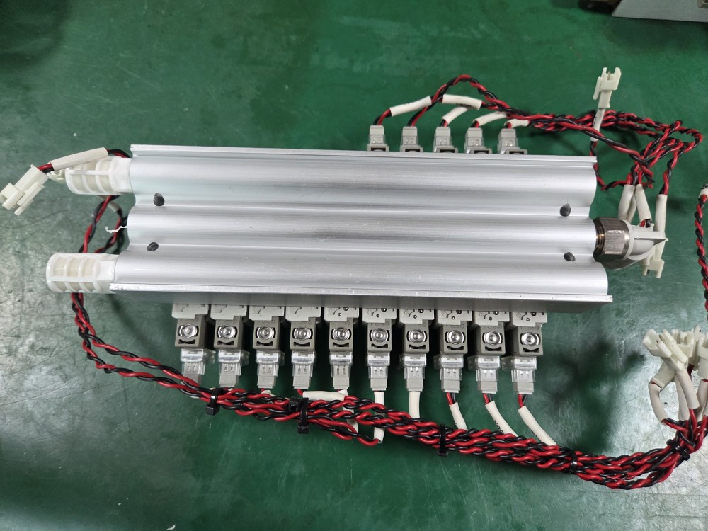 SMC SOLENOID VALVE SY5120-5LZ-C4 + SY5220-5LZ-C6 (중고) 솔레노이드 밸브